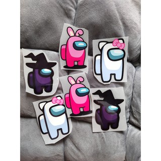 Hình ủi, hình ép nhiệt - Among Us (nhiều mẫu)