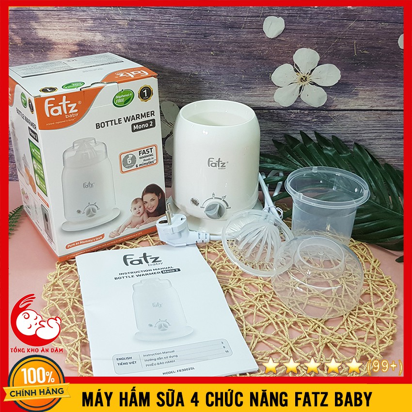 Máy Hâm Nóng Sữa Và Thức Ăn 4 Chức Năng Fatz Baby - BH 12th - 8935302400031