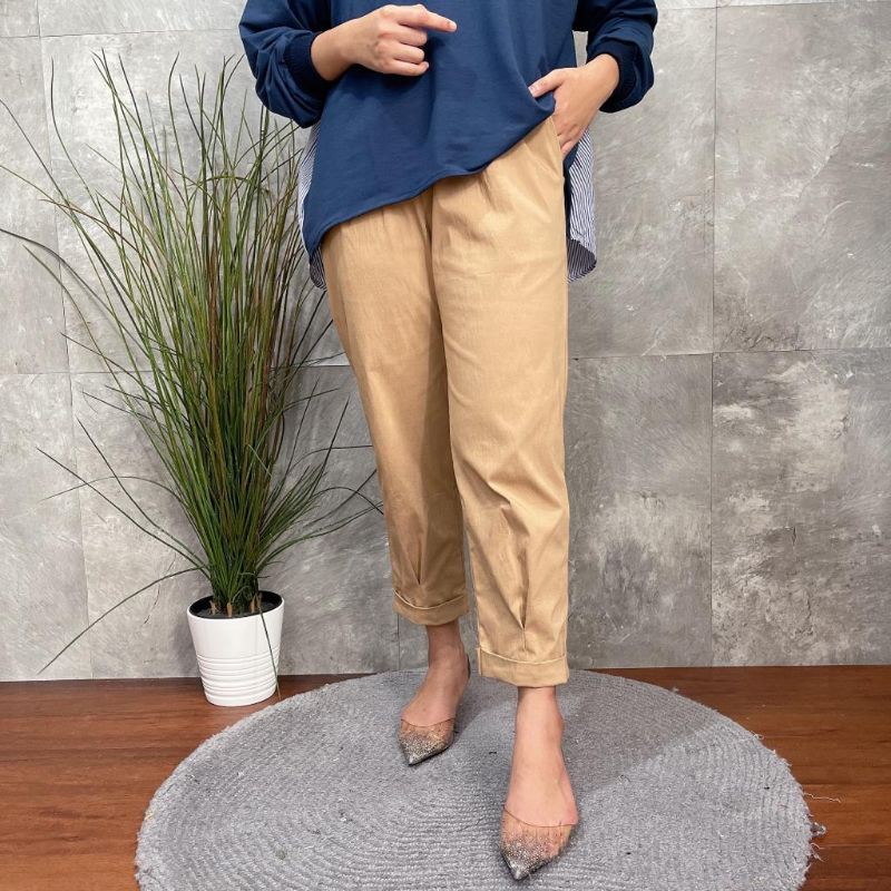 Quần Dài Ống Rộng Lưng Thun Co Giãn Có Thể Gấp Gọn | BigBuy360 - bigbuy360.vn