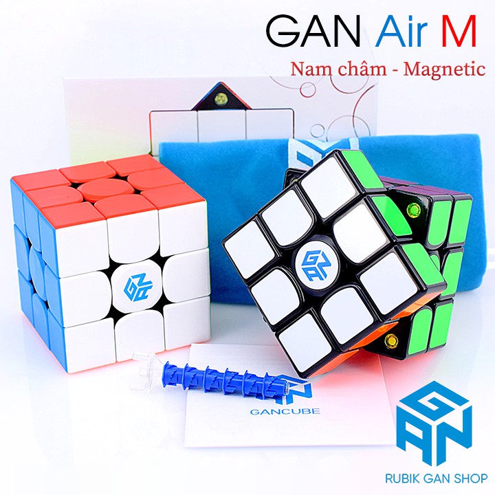 [Siêu Phẩm] Khối Rubik 3x3 GAN Air M 2020 Có Sẵn Nam Châm (Hãng Mod M)