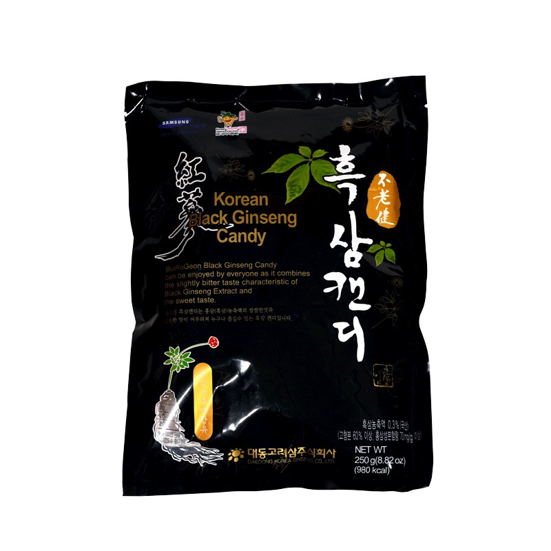 Kẹo hắc sâm hàn quốc gói 250g