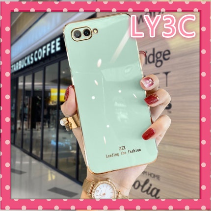 Ốp Điện Thoại Silicone Mềm Mạ Điện LY3C Cho iPhone 7 plus / 8 plus / 7 / 8 / se 2020 / 6 / 6s plus / x / xs max / xr