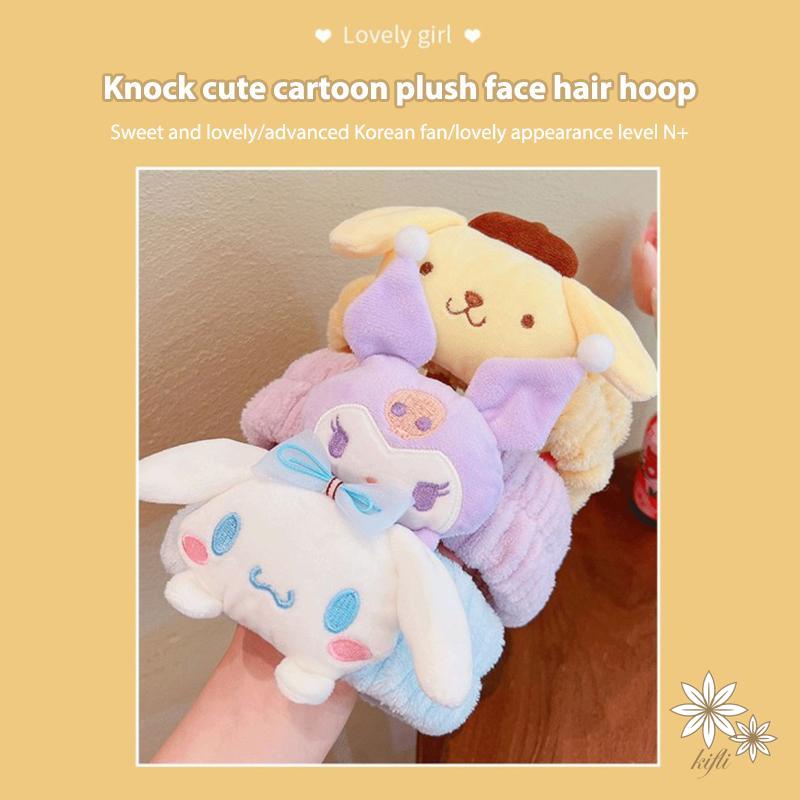 Băng Đô Cài Tóc Chống Trượt Hình Búp Bê Hoạt Hình kifli.acc}