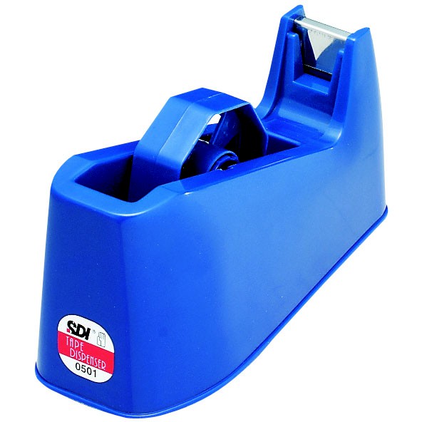 Bàn cắt băng keo lớn,cắt băng dính để bàn 2 lõi  0501 chính hãng SDI cho băng keo 1cm-3cm,nhựa cao cấp,lưỡi cắt siêu bén