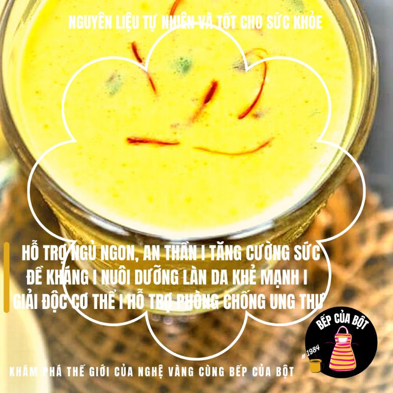 Set nguyên liệu Sữa Nghệ Saffron | BigBuy360 - bigbuy360.vn