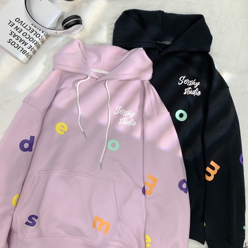 Áo Khoác Hoodie TEXT SHY Unisex More simple ( Hình thật ) | BigBuy360 - bigbuy360.vn