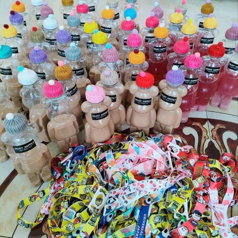 Dây đeo chai nước gấu