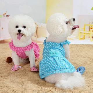 Đầm công chúa phối ren dễ thương cho thú cưng