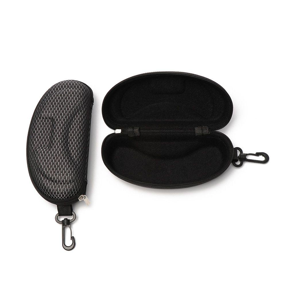 Hộp Đựng Mắt Kính Trượt Tuyết EVA Cứng Có Dây Kéo Màu Xám / Đen Chất Lượng Cao