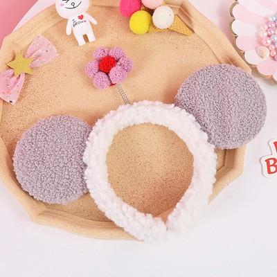 XẢ HÀNG XPK396 Băng Đô Đính Hoa Xinh Xắn Cute Phong Cách Hàn Quốc