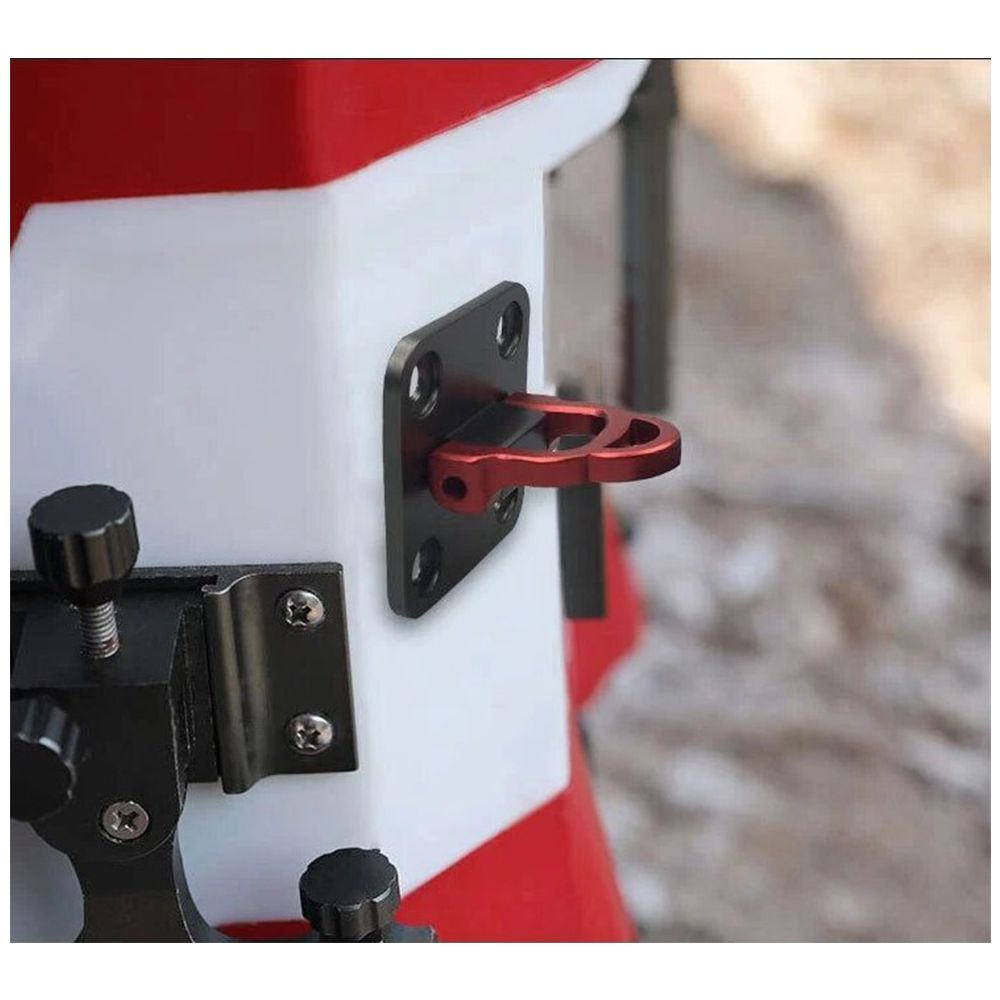 Móc cần câu cá bằng hợp kim nhôm gấp gọn siêu bền nhiều màu sắc tiện dụng