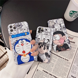 Ốp Điện Thoại Mềm In Hình Doraemon 3D Cho iPhone 11 Pro Max se 2020 7 8 Plus XR XS Max