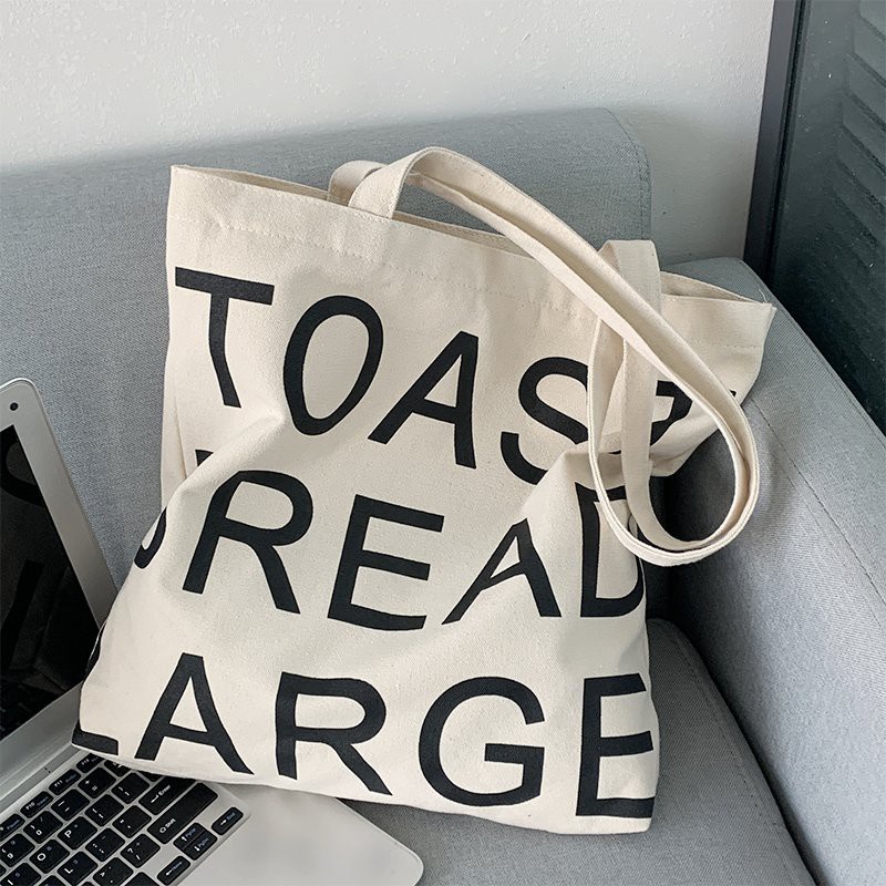 Túi tote túi vải canvas phong cách Hàn Quốc dáng vuông Superbag668 281