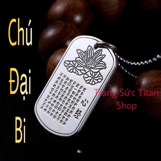 Dây chuyền chú đại bi hoa sen