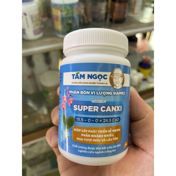 Super Canxi Tám Ngọc  chuyên dùng cho Hoa Phong Lan & Hoa Kiểng