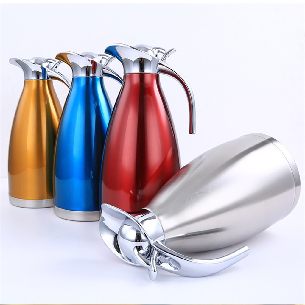 Bình Giữ Nhiệt Mỏ Vịt Nóng Lạnh Ruột Inox 304 Cao Cấp 2L