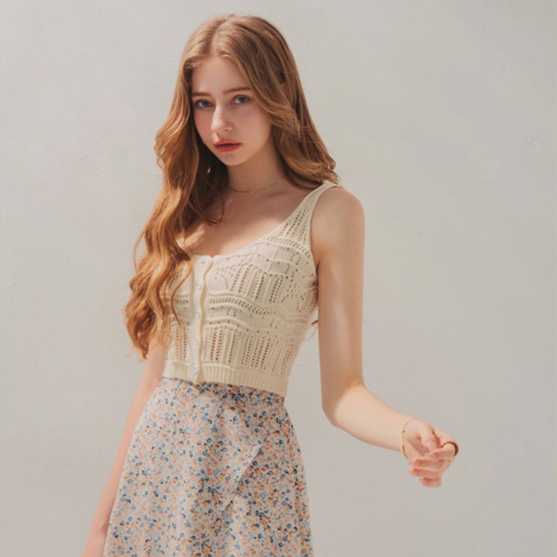 Áo Croptop Sát Nách Màu Trơn Thời Trang Mùa Hè Quyến Rũ Cho Nữ Màu Sắc