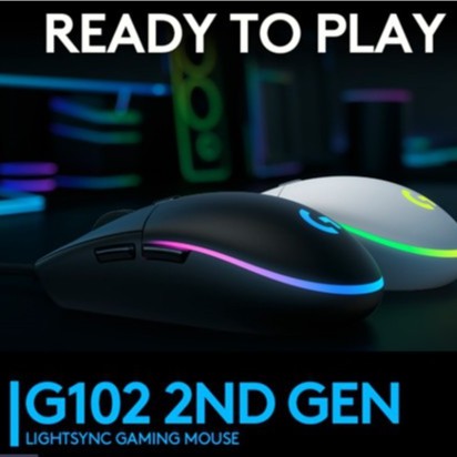 [CHÍNH HÃNG] Chuột Logitech G102 Gen 2 RGB, Bảo hành 24T Toàn quốc I Gaming Mouse Logitech G102Gen2 RGB LED Digiworld