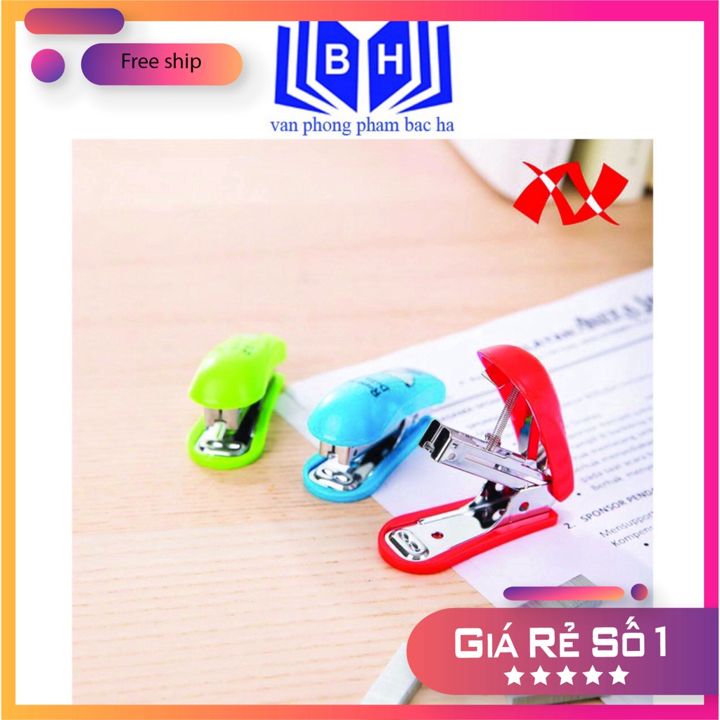 Dập Ghim trí anh E0253 Bấm Ghim #10 Bấm Được 12 Tờ Bóng Đẹp dùng để làm Bấm Kẹp Tài Liệu Cam