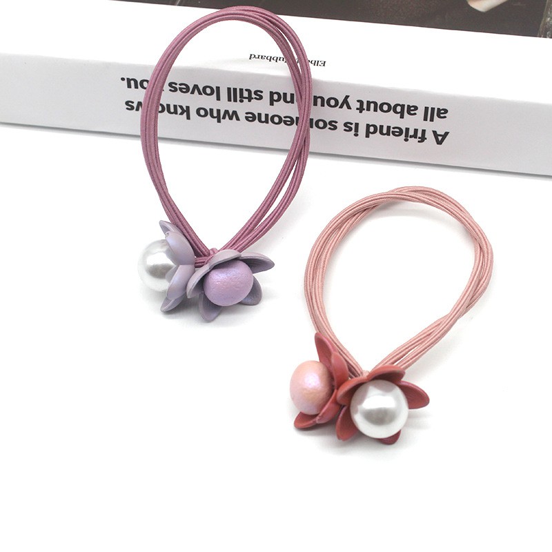 SET 2 CÁI CỘT TÓC 2 HOA MAI CỘT 2 HOA CHÂU