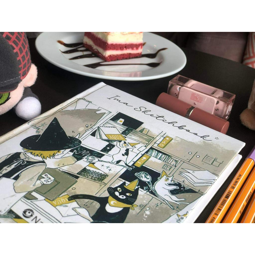 Nabii Art Sketchbook phiên bản gáy khâu bìa cứng A5 50 tờ 160gsm