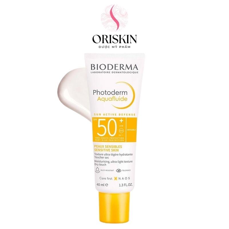 Bioderma Kem Chống Nắng Giảm Bóng Nhờn Cho Mọi Loại Da Photoderm Aquafluide SPF50+ 40ml