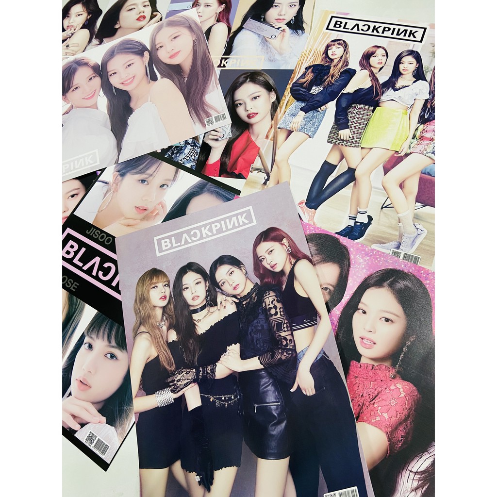 Poster áp phích treo tường in hình nhóm nhạc KPOP Blackpink