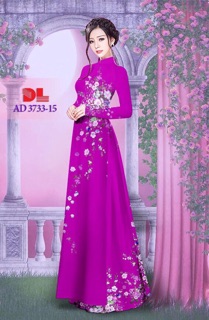 Áo dài in cả bộ áo và quần