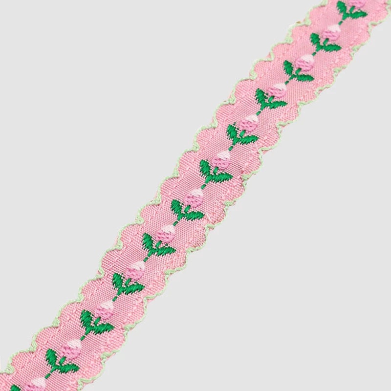Vải Ren Thêu Hoa 1 Yard 1.6cm Tự Làm Phụ Kiện May Vá