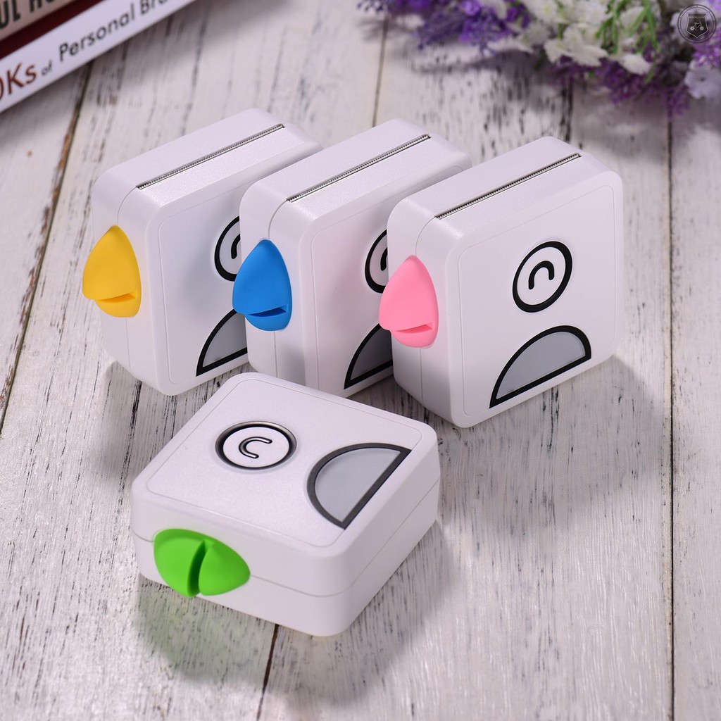 Máy In Nhiệt Không Dây Bỏ Túi 58mm 300dpi Kèm 1 Cuộn Giấy In Tiện Dụng