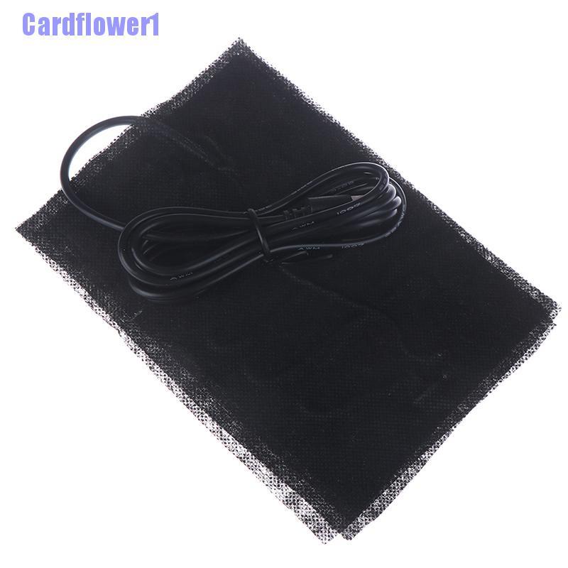 Tấm đệm sưởi ấm điện tử bằng sợi carbon có dây cáp 5v