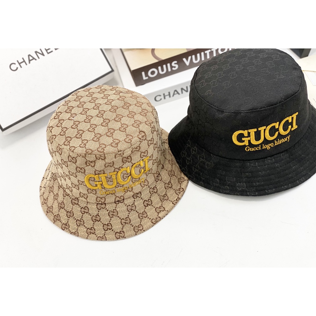 MŨ NÓN BUCKET THÊU GUCCI - TXGS-N320