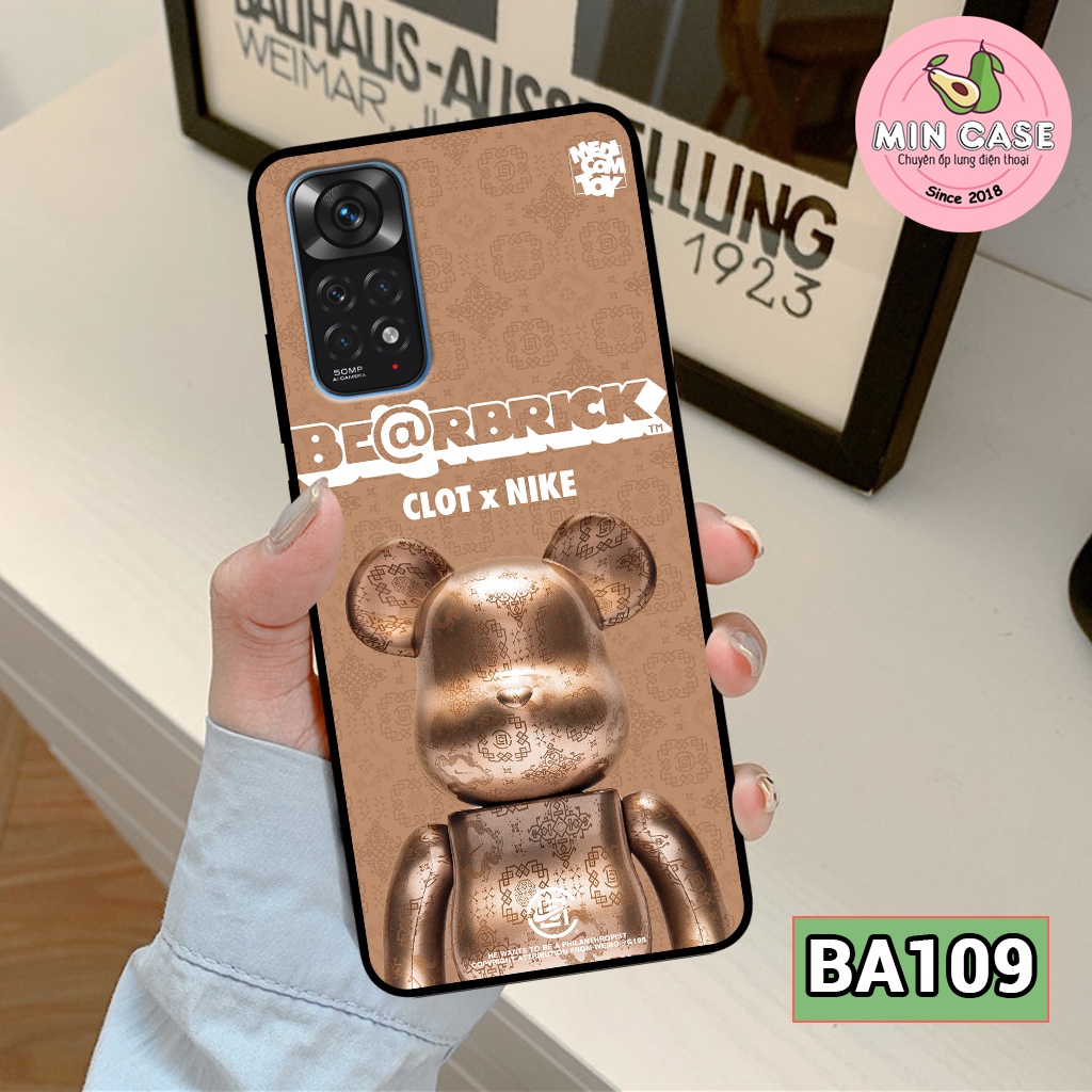 Ốp lưng Redmi Note 11 4G/5G - Note 11S - Note 11 Pro - Note 11 Pro+  - Ốp Xiaomi hình gấu bear brikk