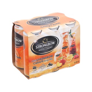 lốc 6 Strongbow 5vị lon 330ml(VỊ MẬT ONG/TÁO/ĐÀO/DÂU ĐỎ/DÂU ĐEN)