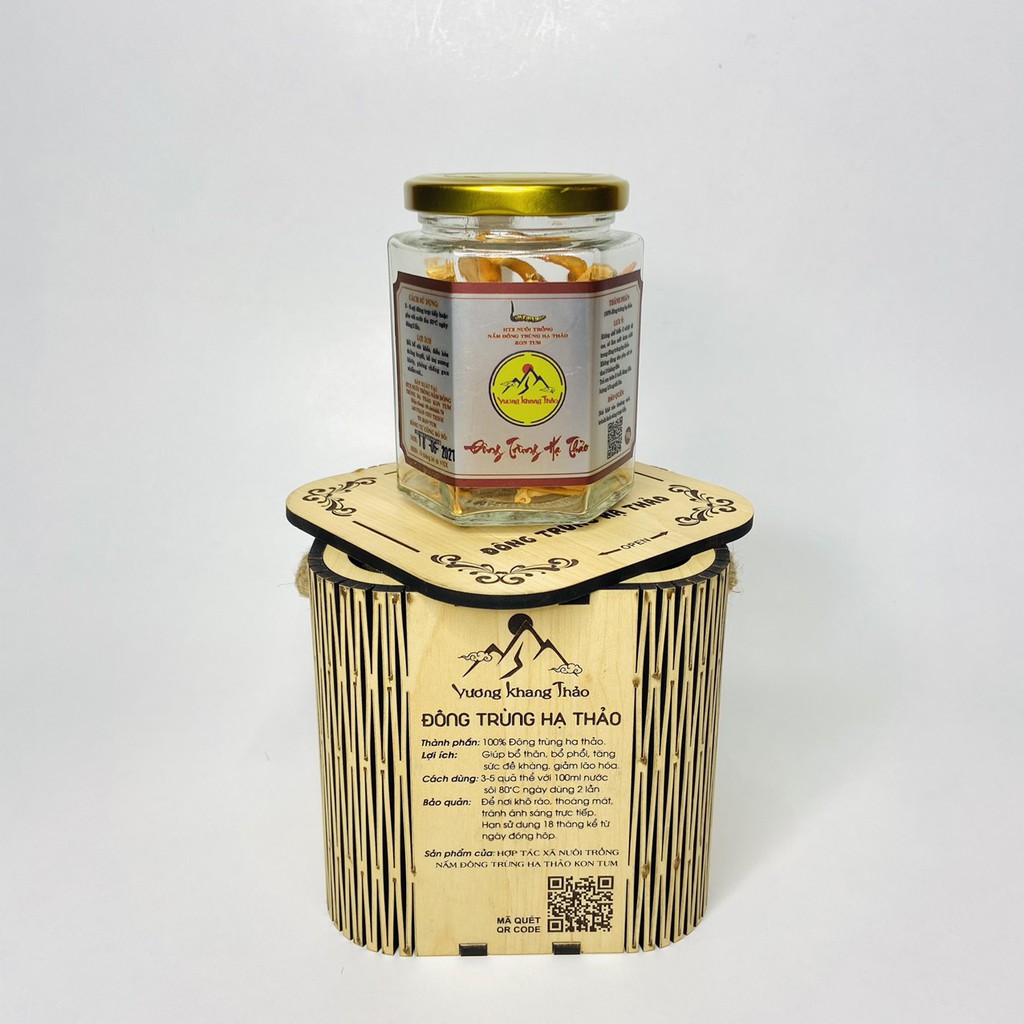 Đông Trùng Hạ Thảo Sấy Thăng Hoa - Hộp 10G - Vương Khang Thảo -Hàng Chính Hãng - Đông Trùng Hạ Thảo KON TUM | BigBuy360 - bigbuy360.vn