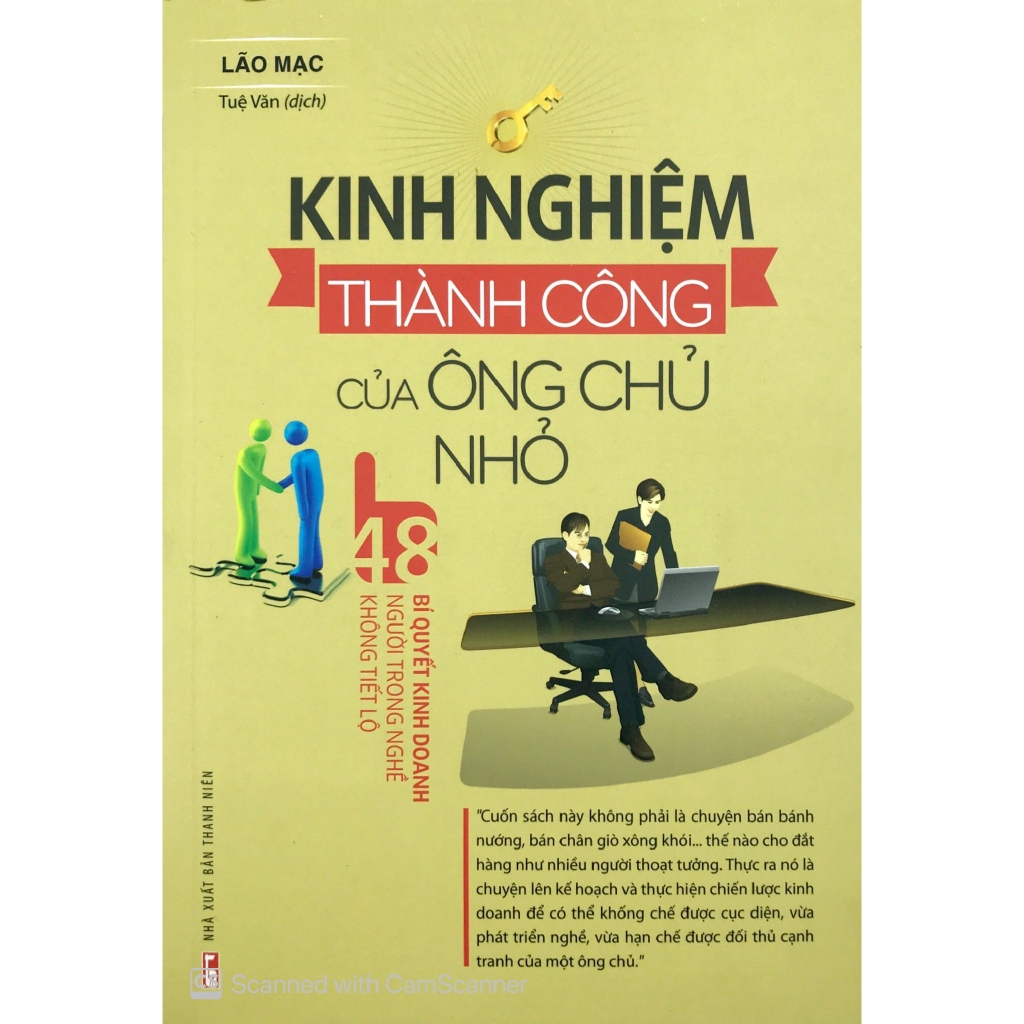 Sách - Kinh Nghiệm Thành Công Của Ông Chủ Nhỏ