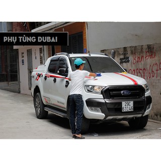 Tem dán sườn xe ford ranger