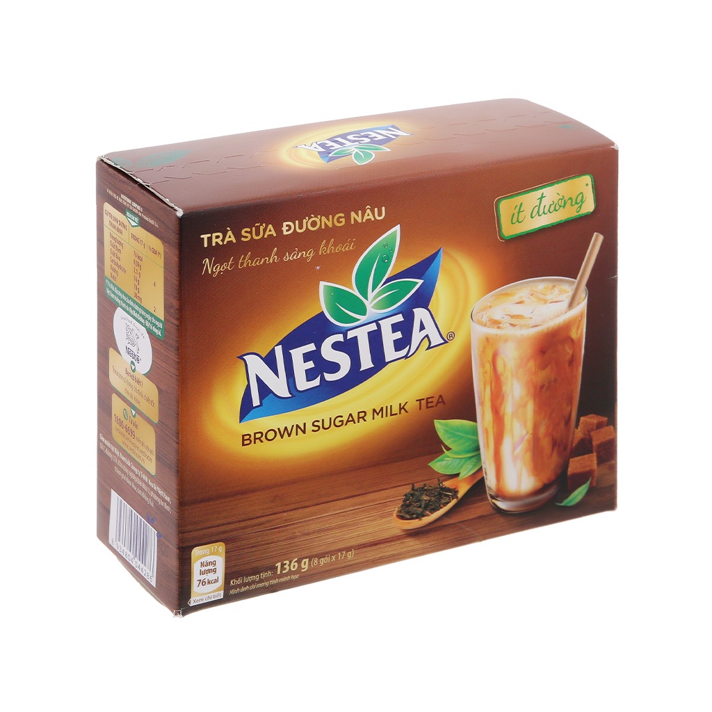 Trà vải hoa lài / Trà hoa quả / Trà chanh / Trà sữa đường nâu NESTEA