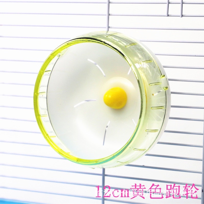 wheel 12cm, dùng tập thể dục cho hamster. Wheel hamster mica. Wheel gắn lồng