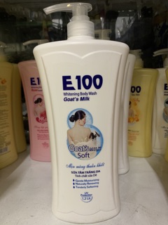 SỮA TẮM E100 SILKY 1,2kg và 800g