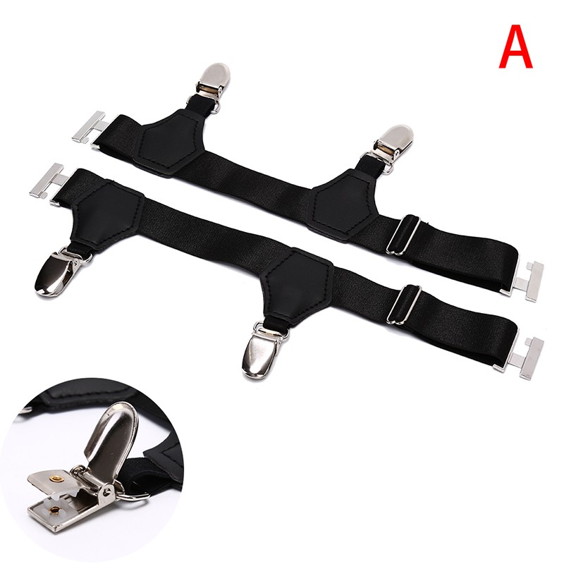 Đai Nịt Tất Co Giãn Có Kẹp Kim Loại Cho Nam