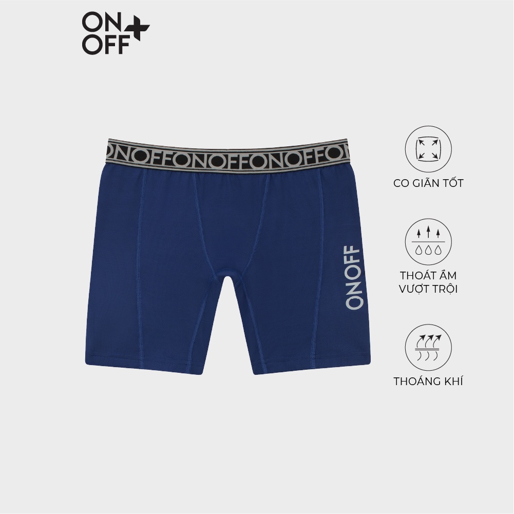 Quần lót nam thể thao chất liệu tổng hợp dáng boxer ONOFF H17BB17002