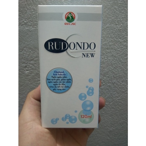 Dầu tắm gội Rudondo  New ngăn ngừa gàu và nấm - chai 120 ml