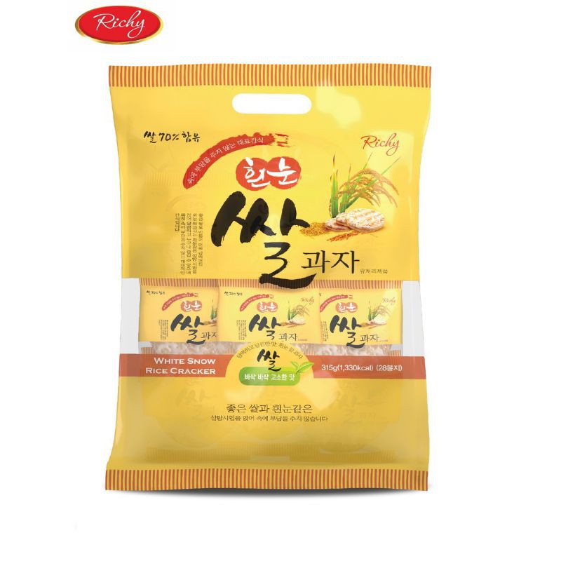 Bánh gạo Hàn Quốc Richy gói 315g