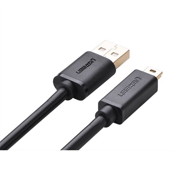Cáp USB 2.0 Sang USB Mini Ugreen 10354/10355/10385/10386 (Dài 0,5m đến 3m) - Hàng Chính Hãng