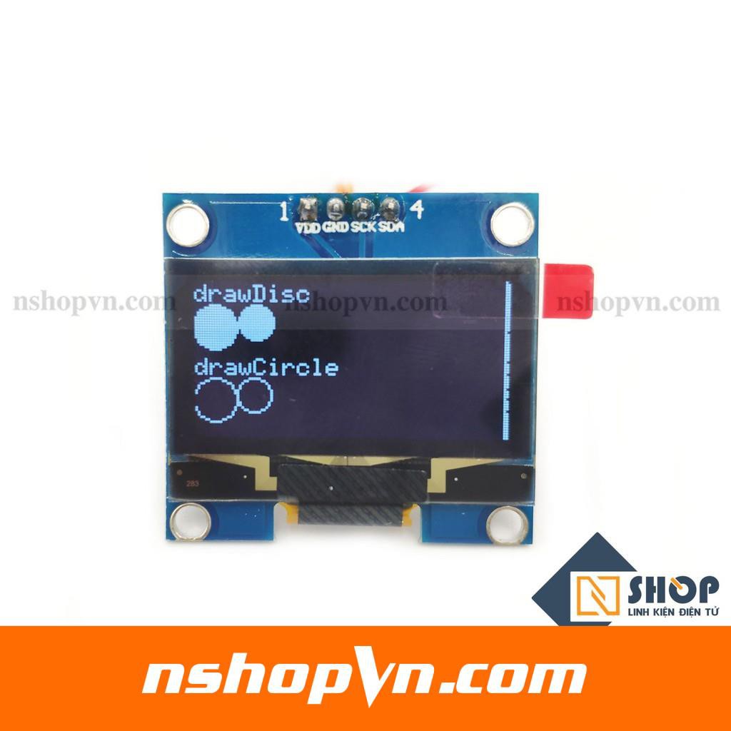 Màn Hình Oled 1.3 Inch Giao Tiếp I2C (blue)