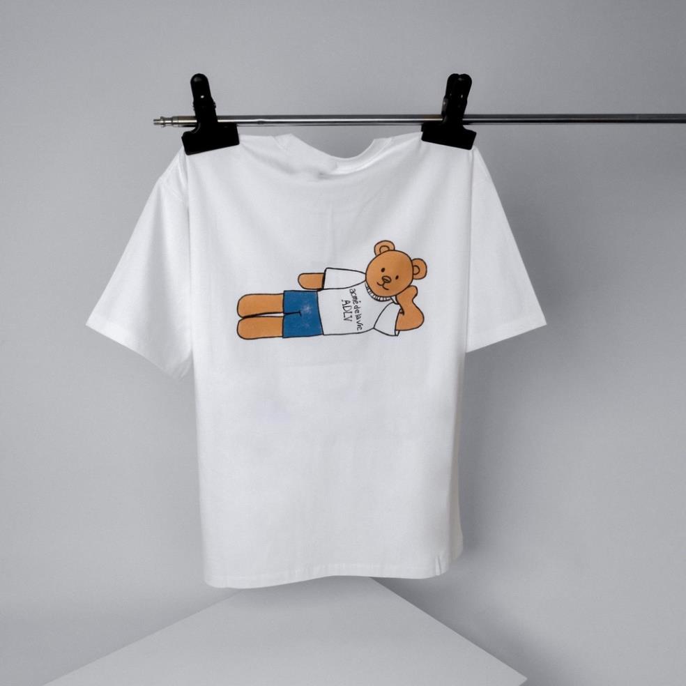 Áo Thun Tay Lỡ ADLV Happy Home Party, Form rộng oversize, áo phông unisex, chất liệu Cotton - KKIM Shop