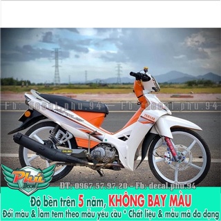 Tem rời Sirius Trắng Cam mới -1