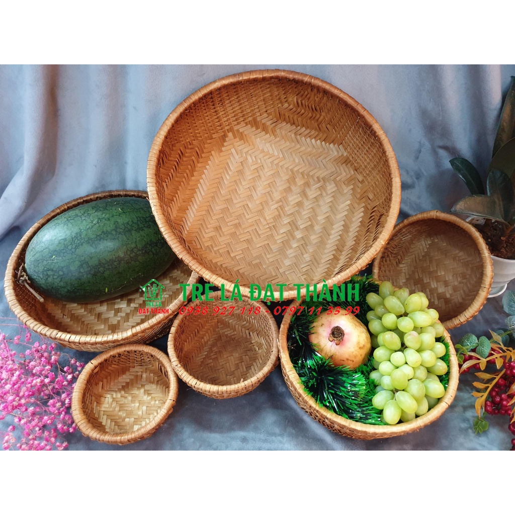 Thúng tre hun khói đủ kích thước