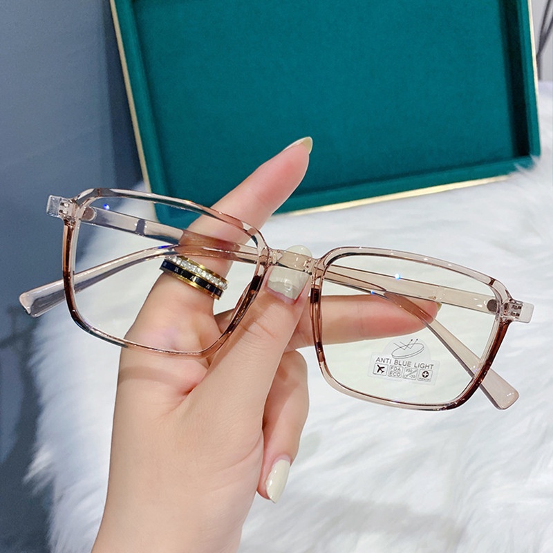 Kính tr90 chống bức xạ phong cách retro